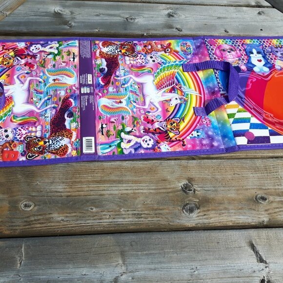 2016 Lisa Frank Unicorn Portfolio Folder CUTE - Picture 7 of 9